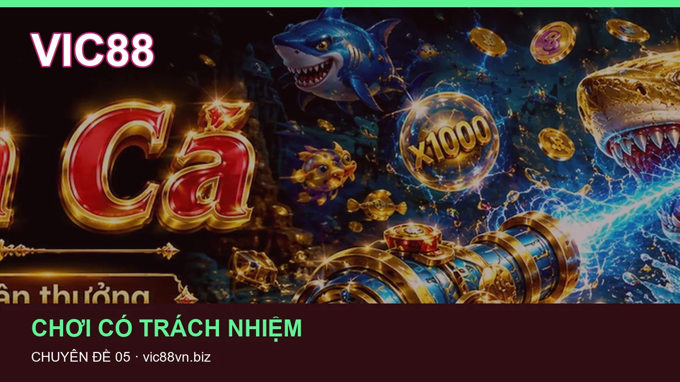 Danh sách kiểm tra thông tin Chơi có trách nhiệm dành cho người đọc VIC88